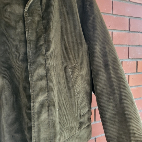 Vintage Field and Stream Mens medium Corduroy Hunting Coat Wool lined - Picture 8 of 14